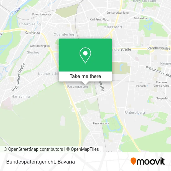 Карта Bundespatentgericht