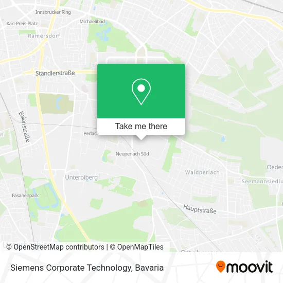 Карта Siemens Corporate Technology