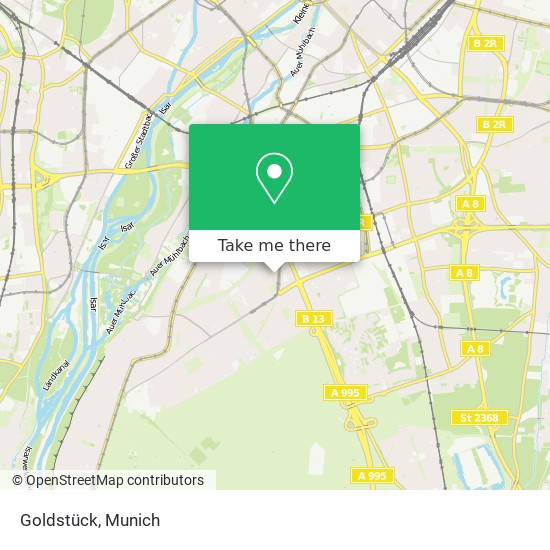 Goldstück map