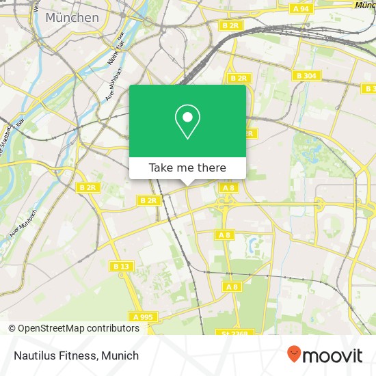 Nautilus Fitness map