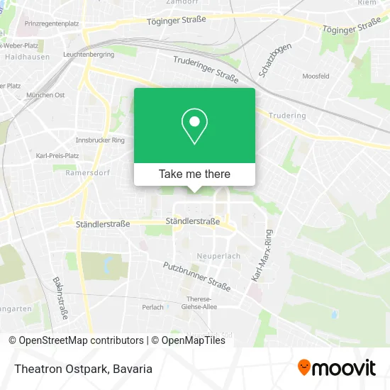 Карта Theatron Ostpark