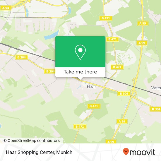 Haar Shopping Center map