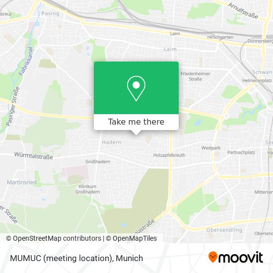 MUMUC (meeting location) map