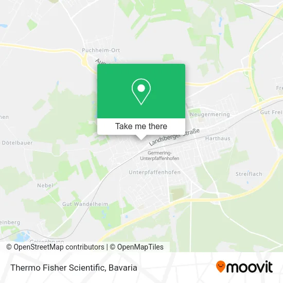 Карта Thermo Fisher Scientific