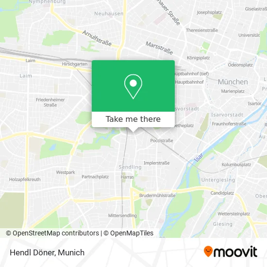 Карта Hendl Döner