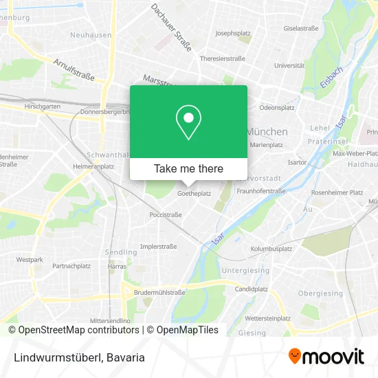 Карта Lindwurmstüberl