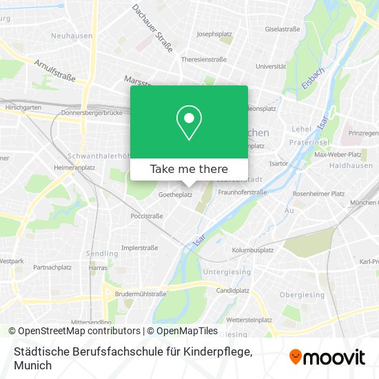 Städtische Berufsfachschule für Kinderpflege map