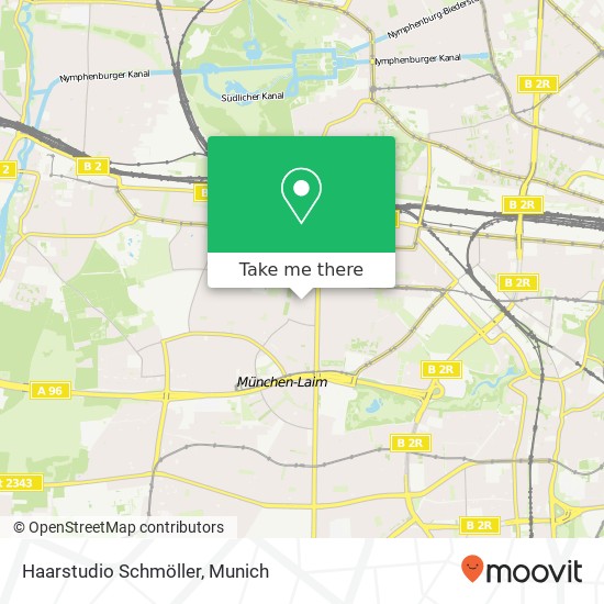 Haarstudio Schmöller map
