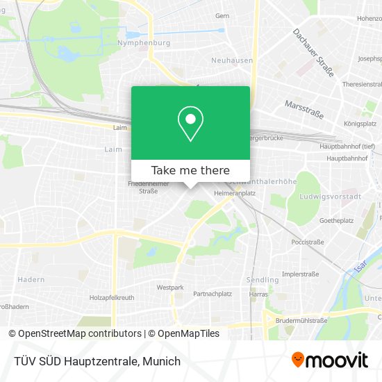 TÜV SÜD Hauptzentrale map