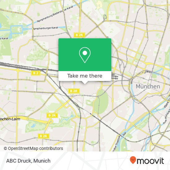 ABC Druck map