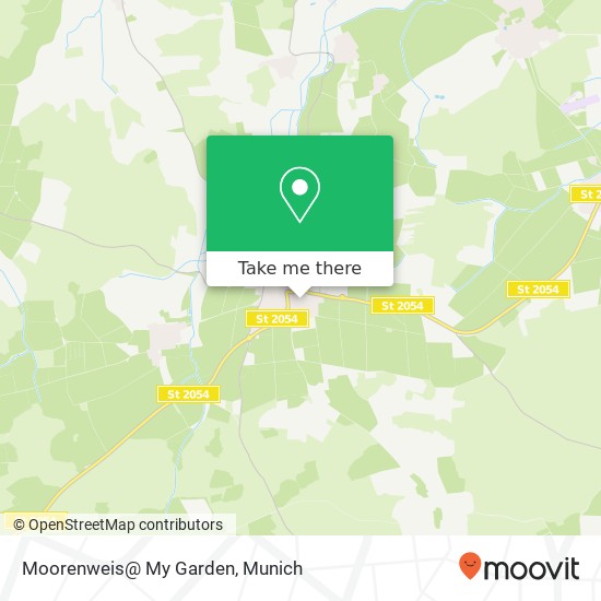 Moorenweis@ My Garden map