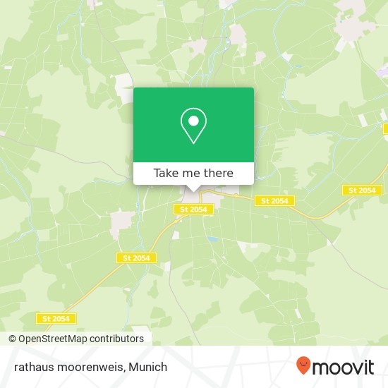 Карта rathaus moorenweis