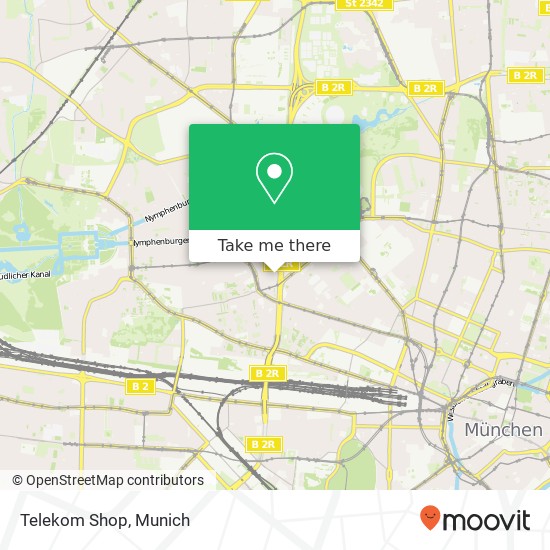 Telekom Shop map