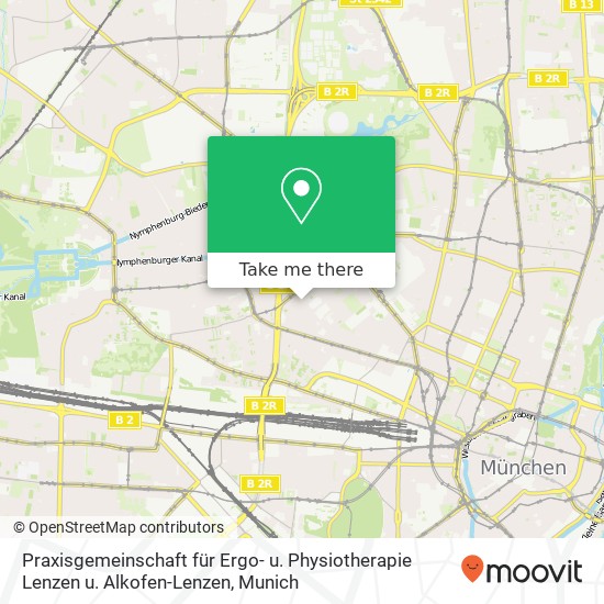 Карта Praxisgemeinschaft für Ergo- u. Physiotherapie Lenzen u. Alkofen-Lenzen