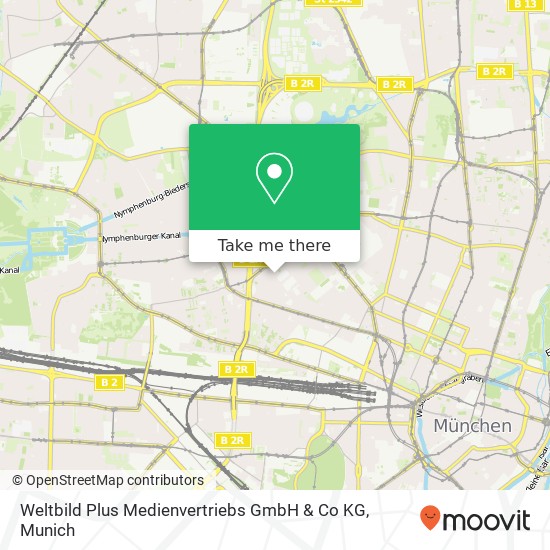 Weltbild Plus Medienvertriebs GmbH & Co KG map