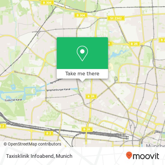 Taxisklinik Infoabend map