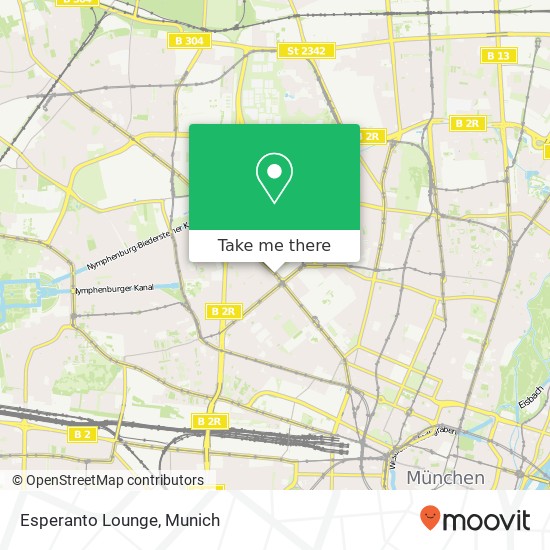 Esperanto Lounge map
