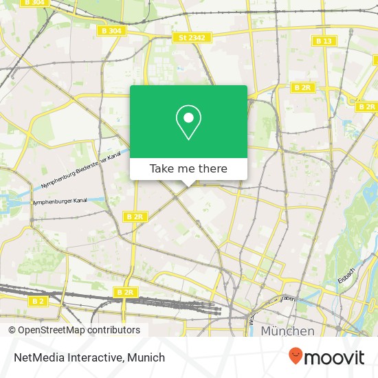 NetMedia Interactive map