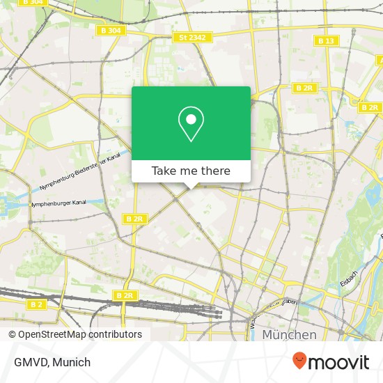 GMVD map