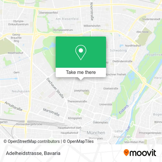 Adelheidstrasse map