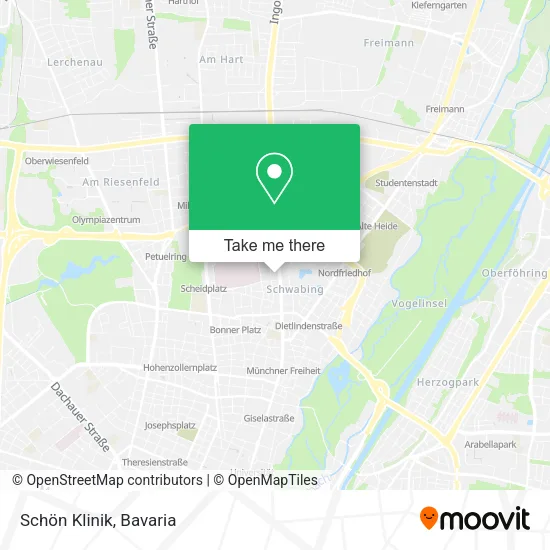 Карта Schön Klinik
