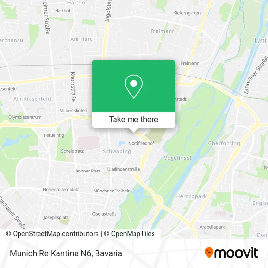 Munich Re Kantine N6 map