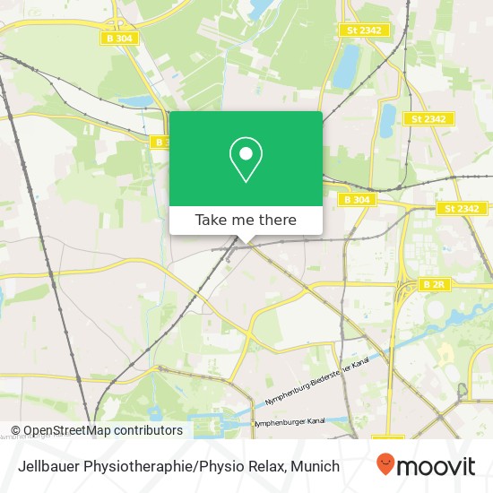 Jellbauer Physiotheraphie / Physio Relax map