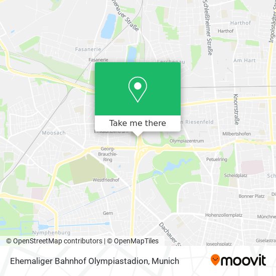 Ehemaliger Bahnhof Olympiastadion map