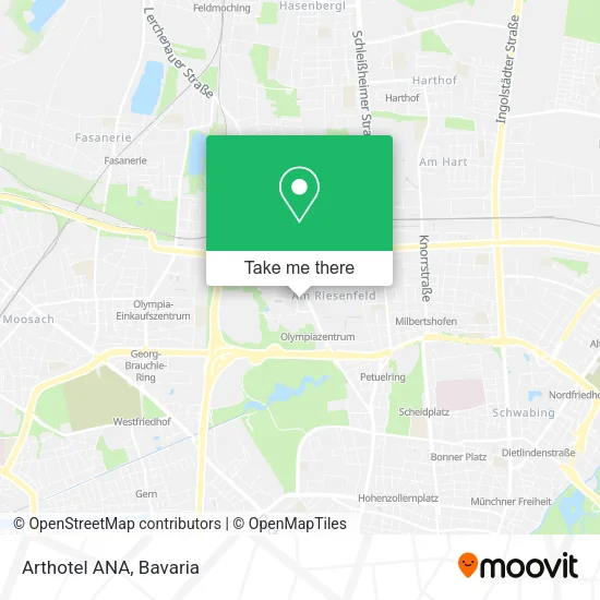 Карта Arthotel ANA