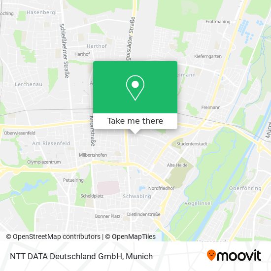 NTT DATA Deutschland GmbH map