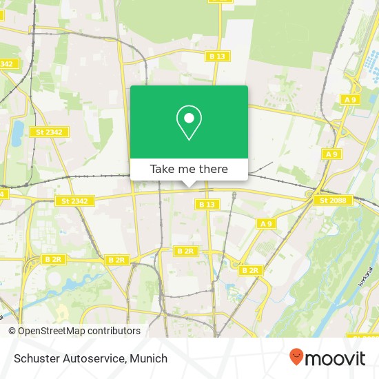 Schuster Autoservice map