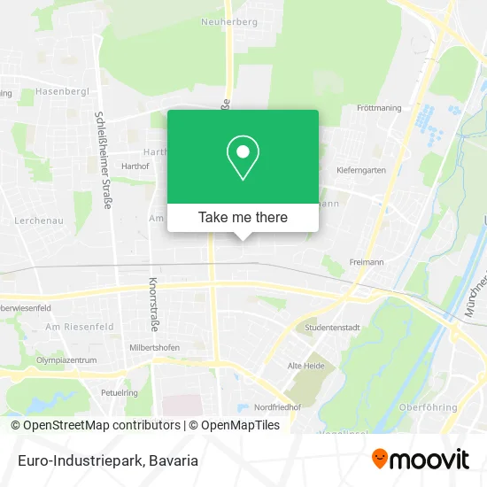Карта Euro-Industriepark