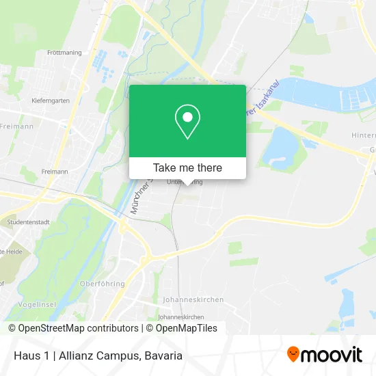 Карта Haus 1 | Allianz Campus