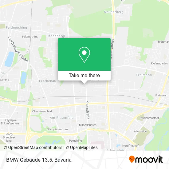 BMW Gebäude 13.5 map