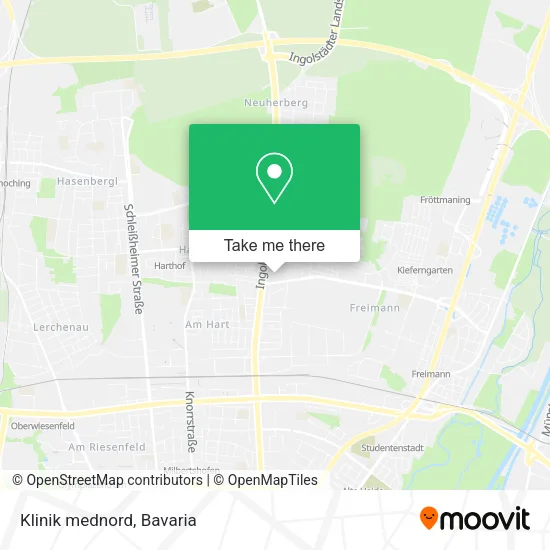 Карта Klinik mednord