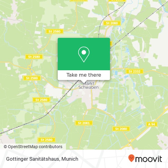 Gottinger Sanitätshaus map