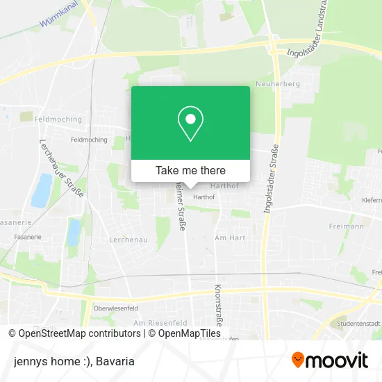 jennys home :) map