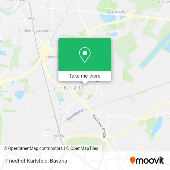Карта Friedhof Karlsfeld