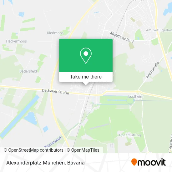 Карта Alexanderplatz München
