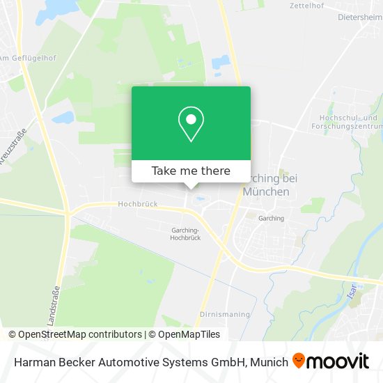 Harman Becker Automotive Systems GmbH map