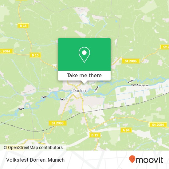Volksfest Dorfen map