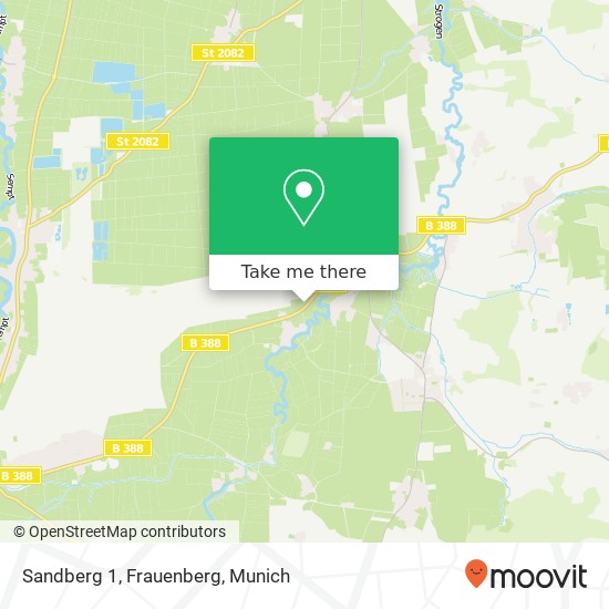 Sandberg 1, Frauenberg map