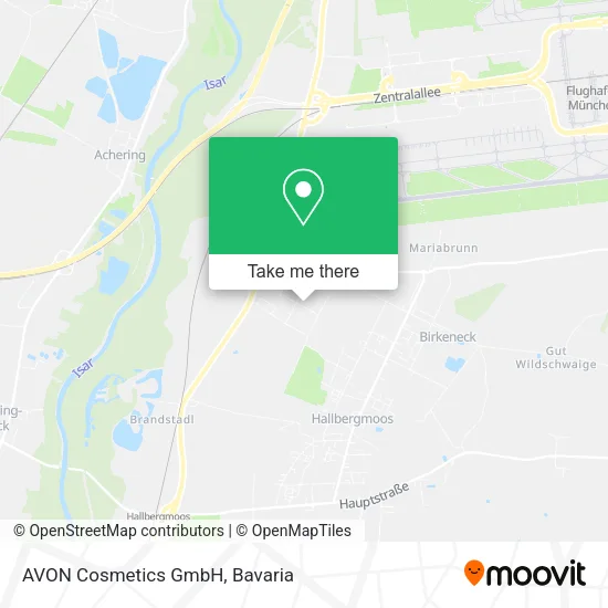 Карта AVON Cosmetics GmbH