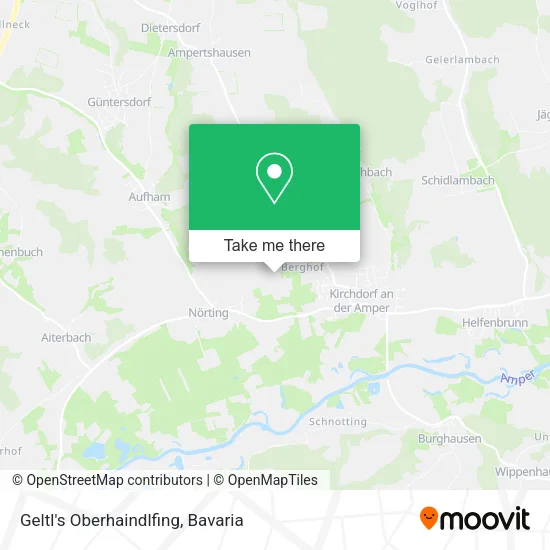 Карта Geltl's Oberhaindlfing