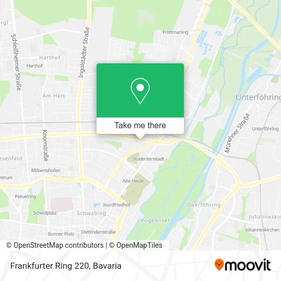 Карта Frankfurter Ring 220