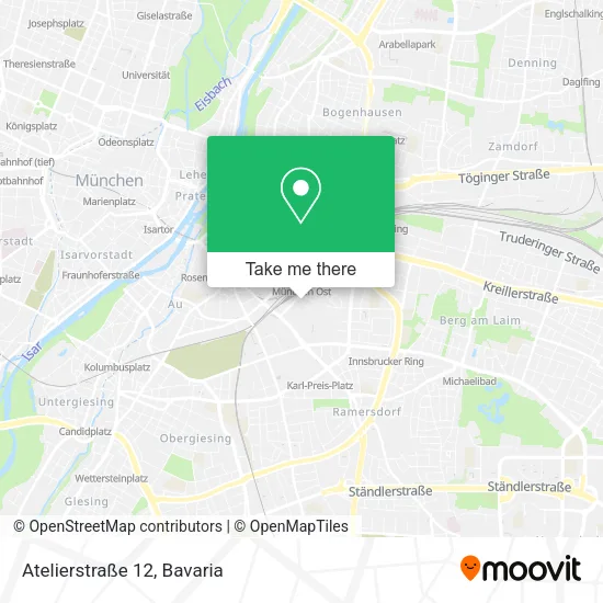 Atelierstraße 12 map