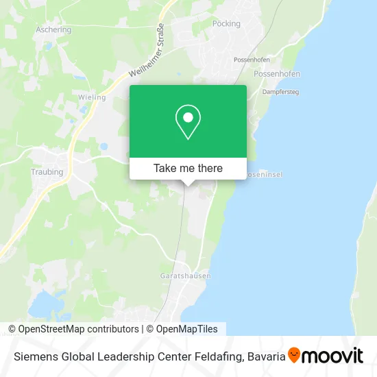 Карта Siemens Global Leadership Center Feldafing