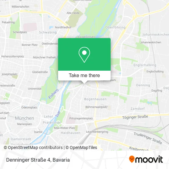 Карта Denninger Straße 4
