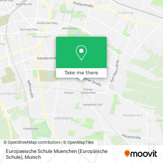 Europaeische Schule Muenchen (Europäische Schule) map