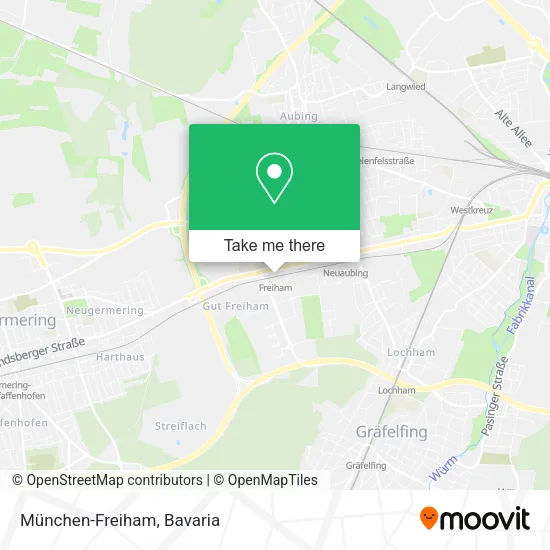 Карта München-Freiham